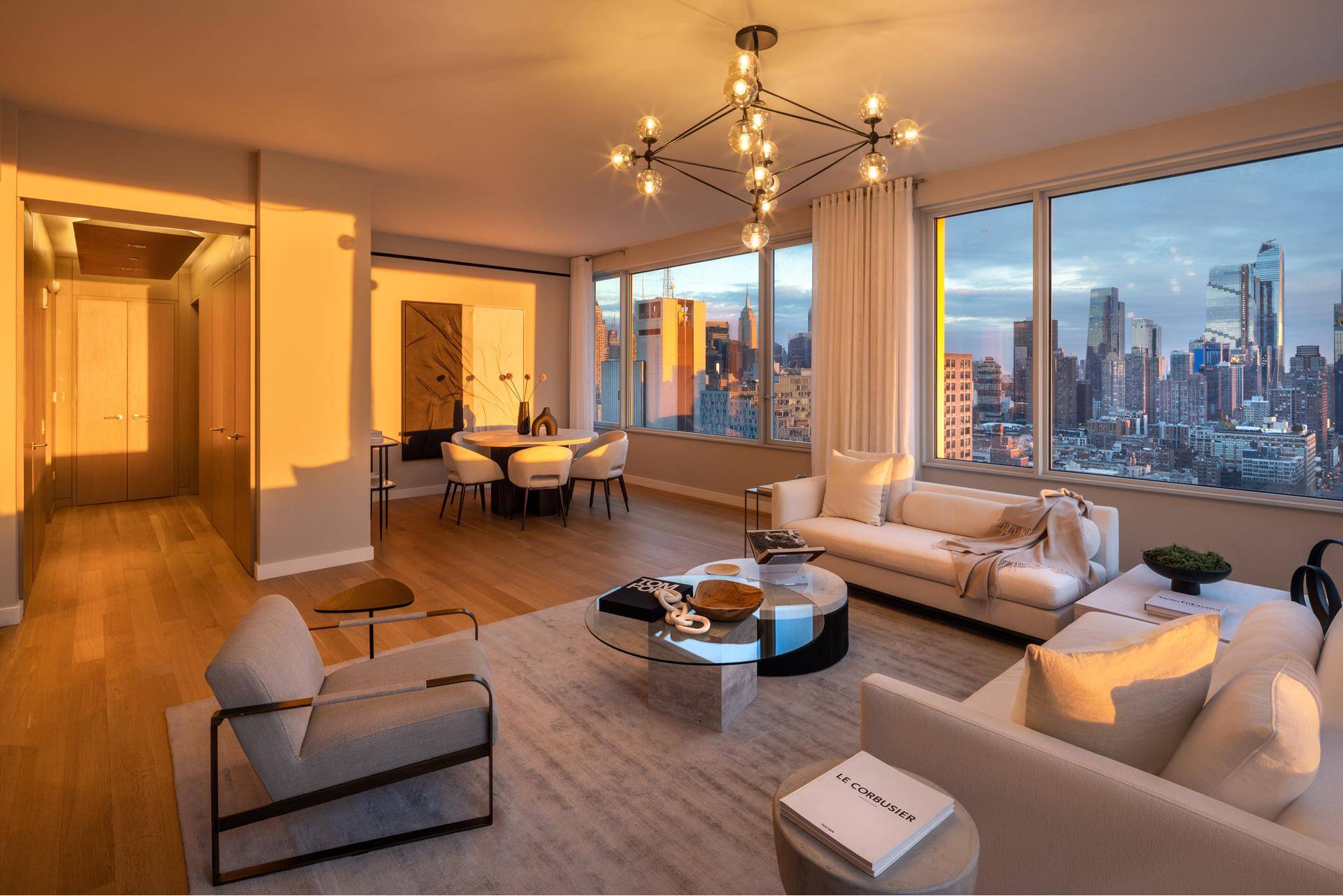 Residence PH30 is a truly spectacular 3, 289 square foot full floor home, offering an unparalleled living experience with breathtaking north, south, east, and west exposures.