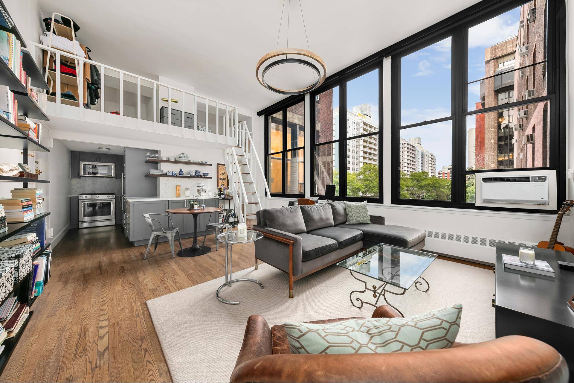 Indulge in the unique beauty and charm of 250 Mercer Street, Unit D304.