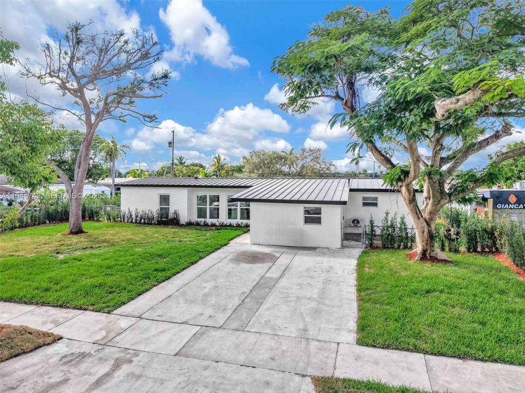 This Stunning Home has been completely updated Modern and turn Key ready to Move In from the Oasis feel of the pool to the spacious front and backyard has in ...
