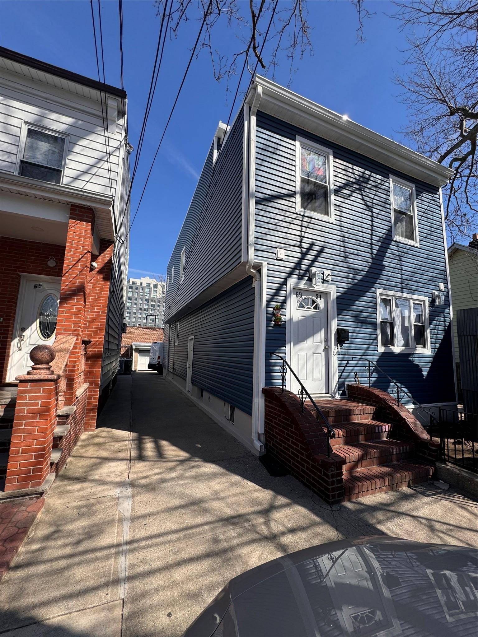 Totally Renovated. Two family, full gut renovation, New Plumbing electrical, walls, floors, roof, and split unit.