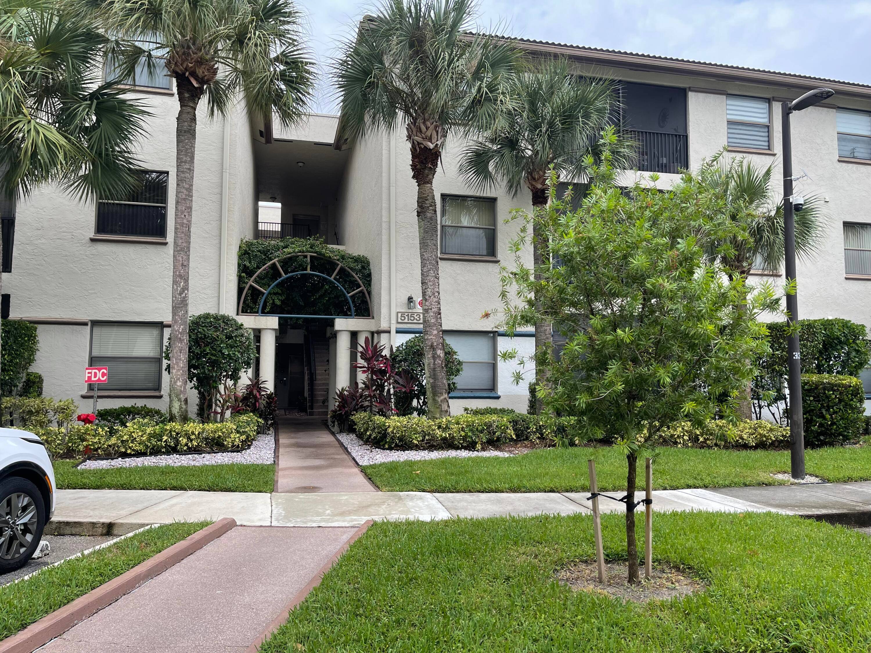 This condo is a spacious second floor unit featuring three bedrooms and two bathrooms, making it ideal for families or those needing extra space.