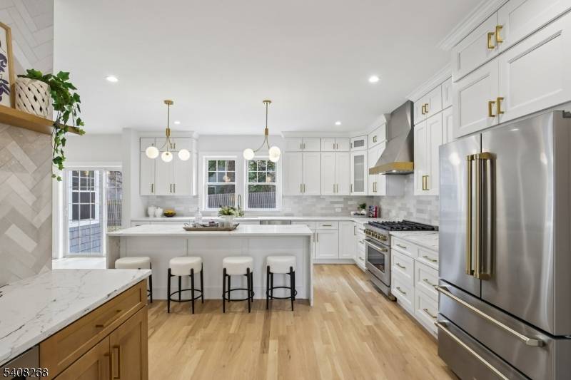 One of a kind dream home in the heart of Maplewood with incredible access to vibrant village shops and restaurants and NYC trains.