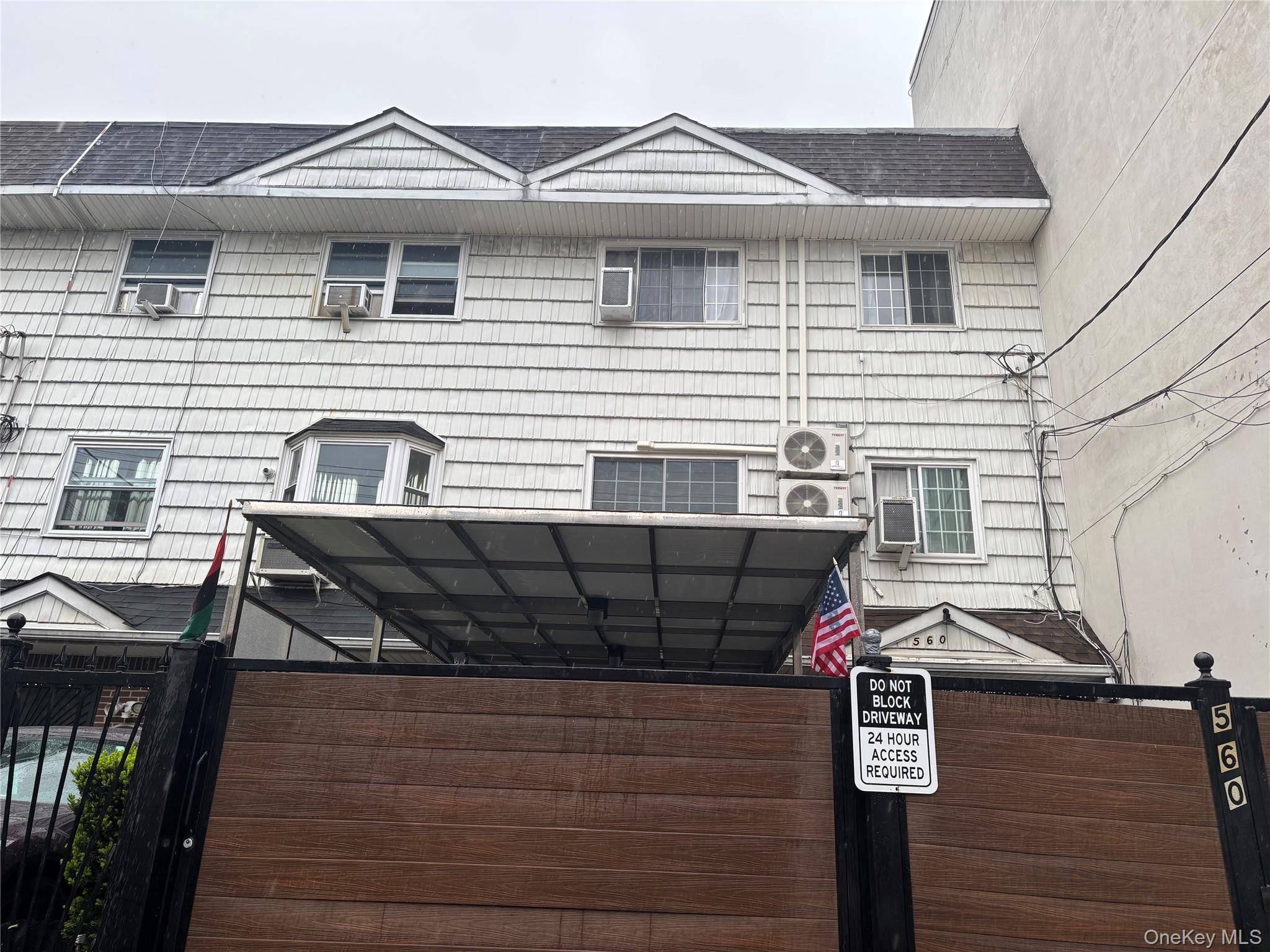 Legal 2 family attached colonial with 3 UNITS.
