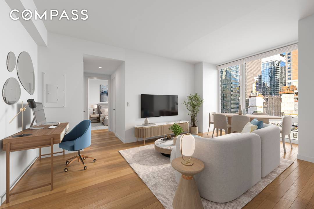 Condo 24 hour doorman Your perfect urban retreat awaits in this flawless one bedroom, one bathroom home featuring modern interiors, wide open views and an ideal location in a full ...