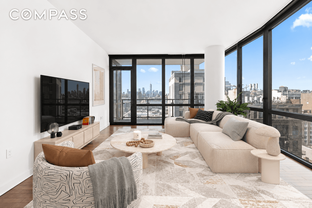 This exceptional residence offers the perfect blend of sweeping views, private outdoor space, generous proportions, and full service luxury living in the heart of Chelsea.