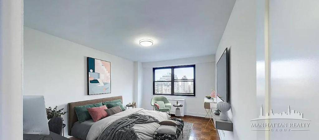 Experience refined living in this beautifully designed 1 bedroom flex 2, bathed in natural light and offering a peaceful, spacious retreat.