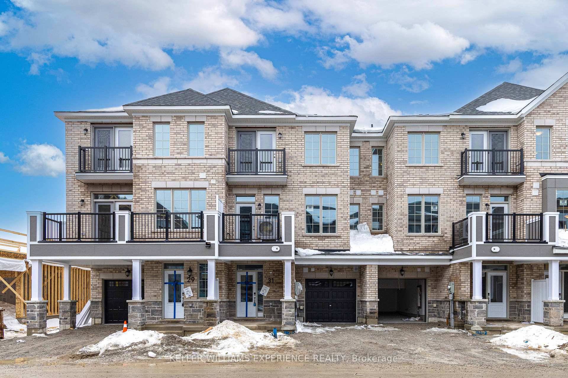 Discover contemporary living in this never lived in Mayflower model townhome in Barries south end !