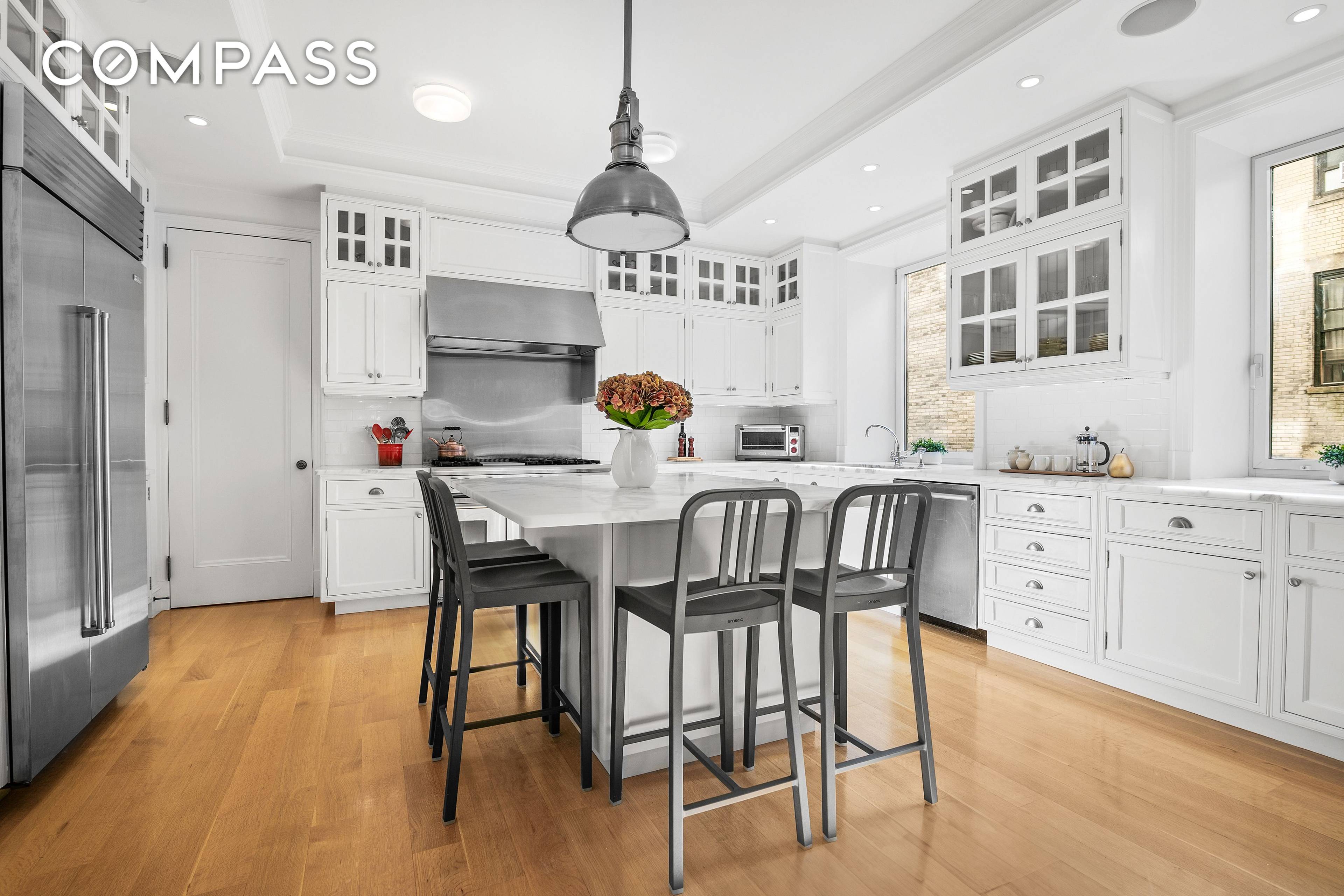 Welcome to apartment 6CD a stunning combination of two classic 6 apartments at 131 Riverside Drive, an iconic Upper West Side prewar building known as The Dorchester.