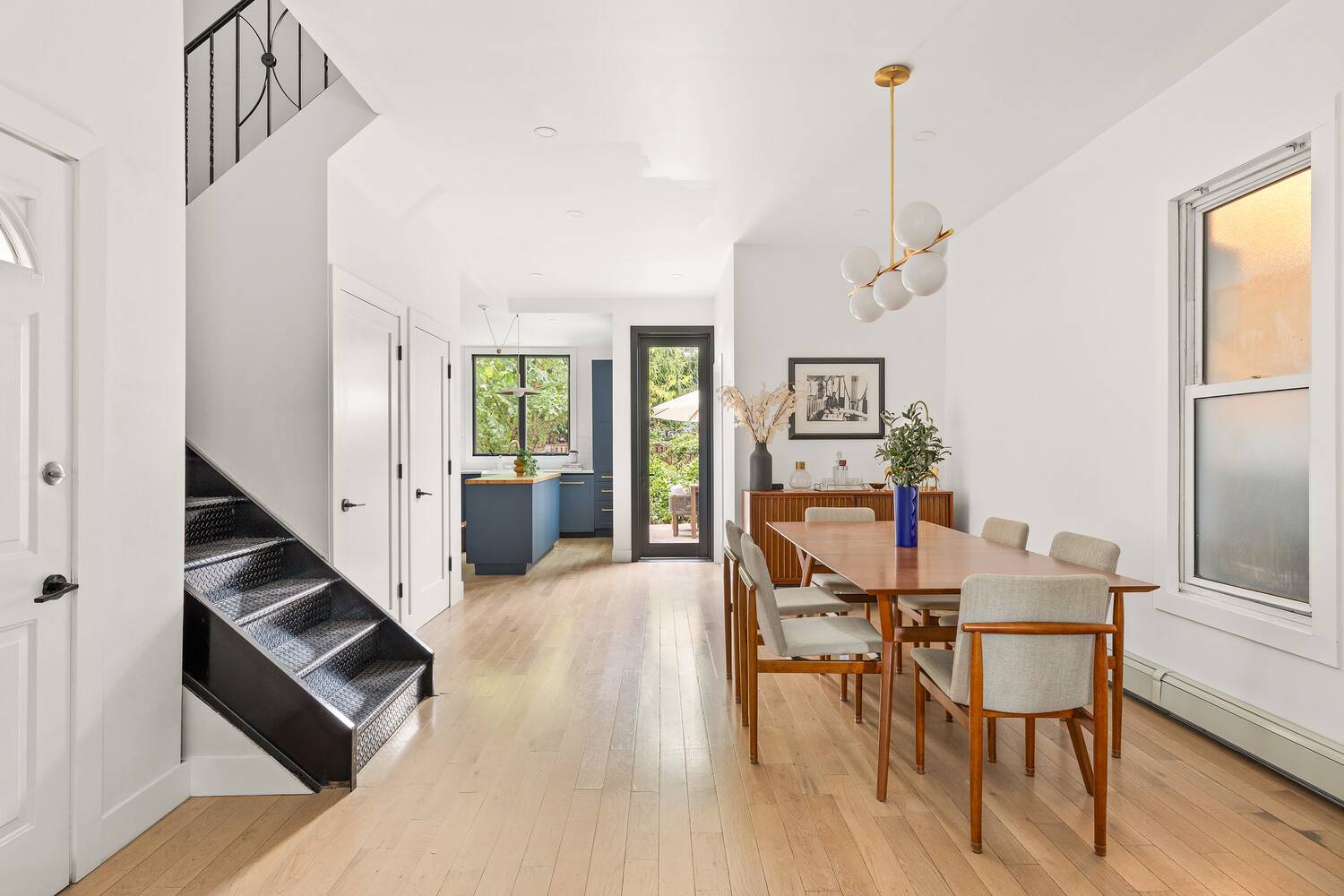 On one of Windsor Terrace's most coveted tree lined blocks, 13 Reeve Place is a 20 foot wide, three story townhouse that blends historic Brooklyn character with thoughtful modern design.