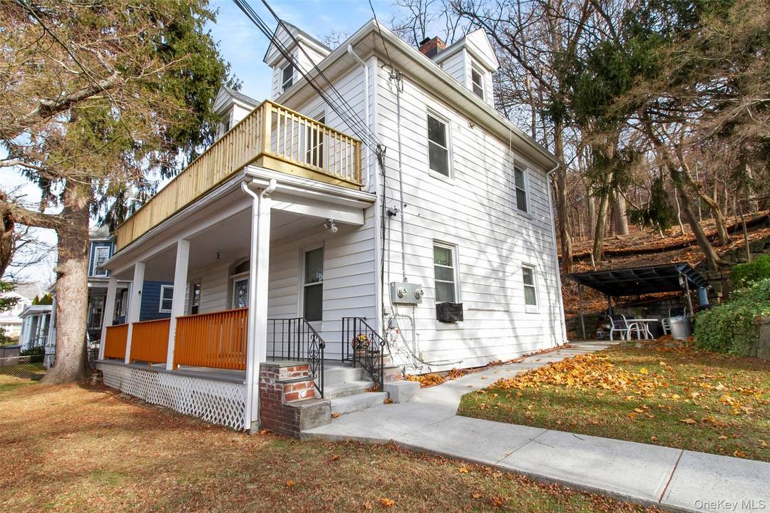 Extensively updated and well maintained three family house in Dobbs Ferry.