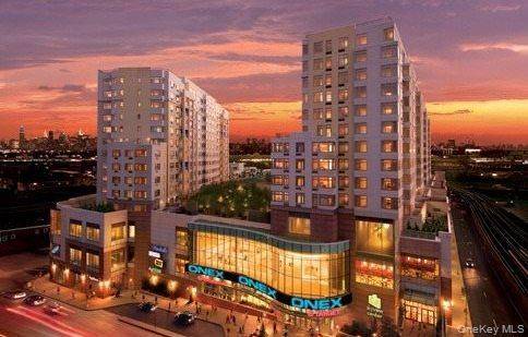 Spacious bay facing unit at Skyview with spectacular views of the city and bridges.