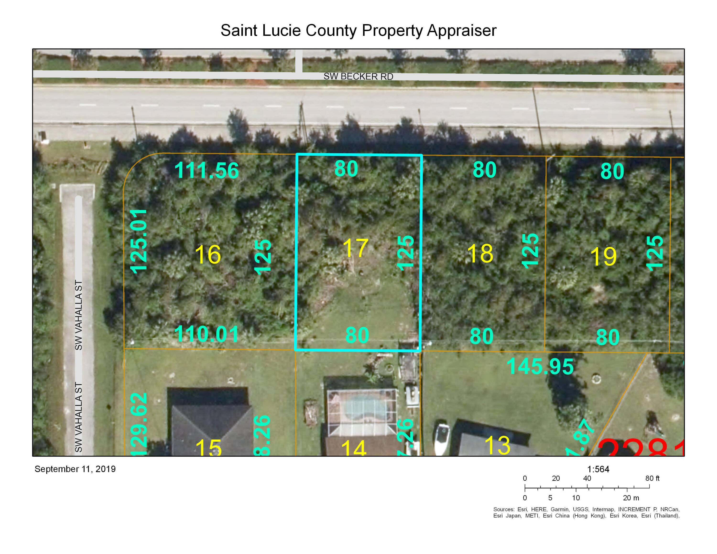 great residential lot on Becker Road