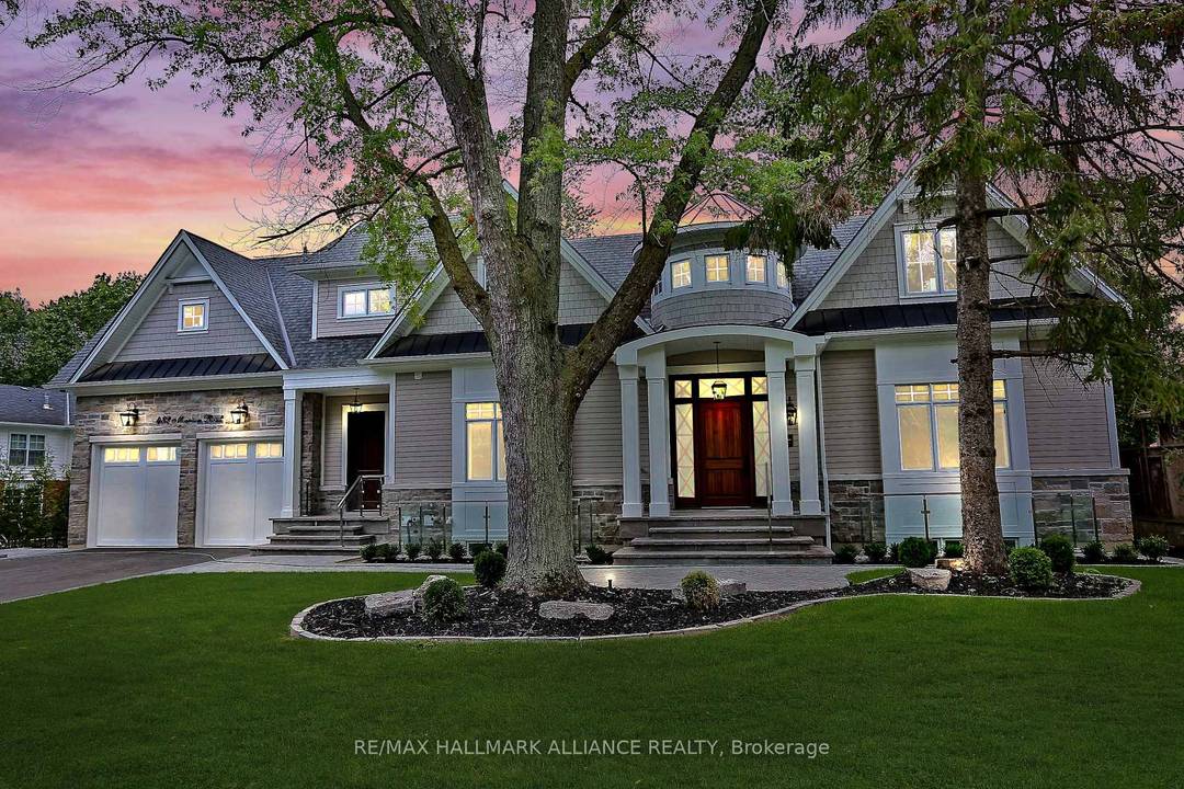 Extraordinary custom smart home offering over 8700sqft luxury living space 5711 sqft above grade as per MPAC, a top per square feet value in the area on one of Oakville's ...