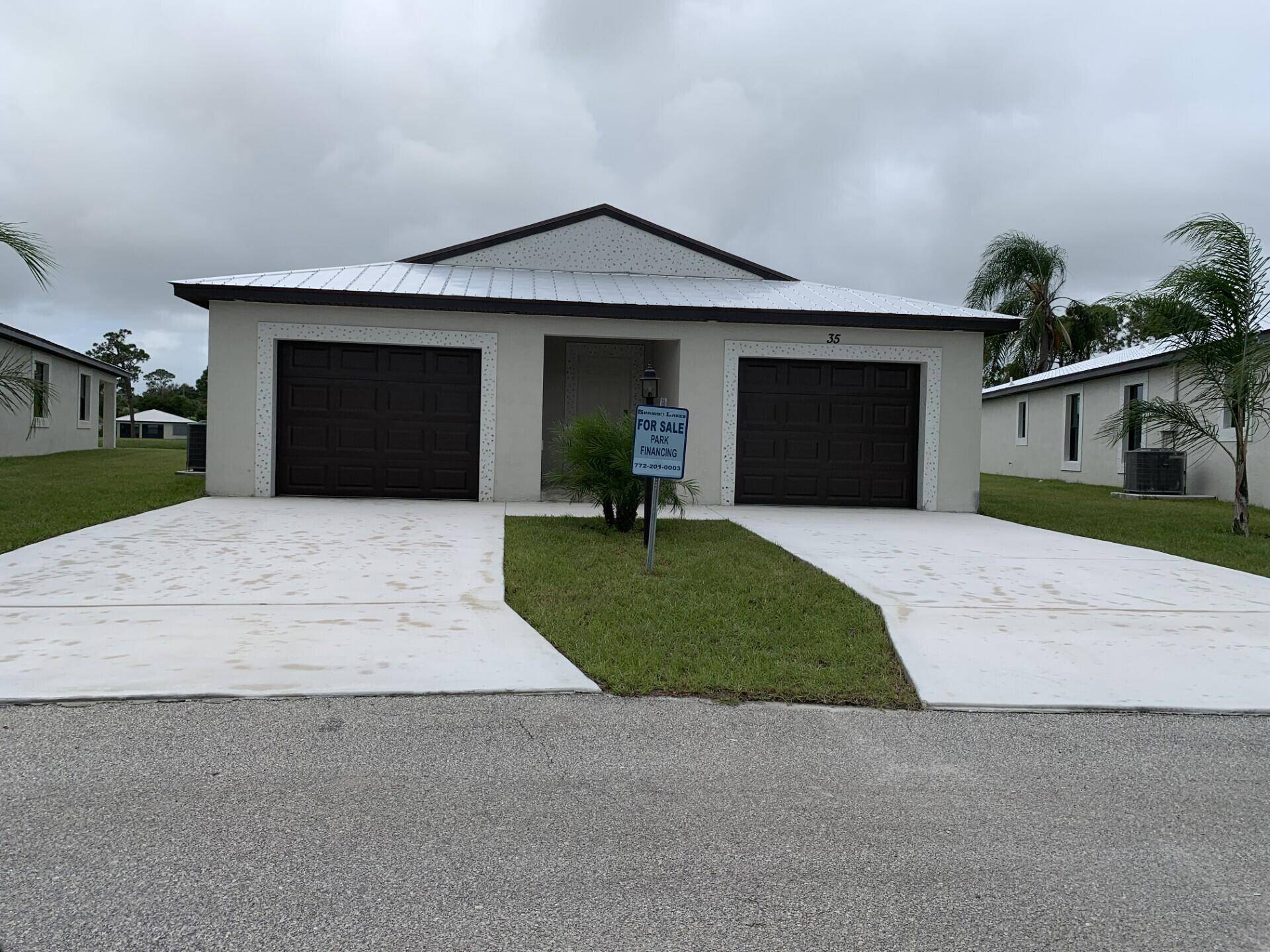 Our most Popular Model The Windsor offers unmatched value with 3 full bedrooms, 2 baths, and a car garage golf cart garage.