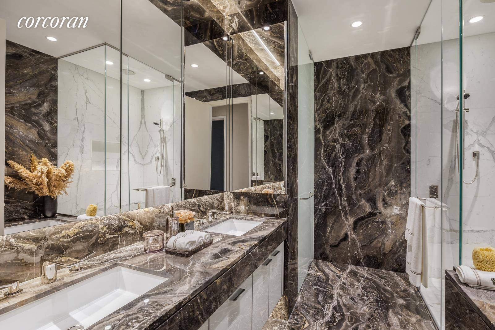 Tower three bedroom with prime park exposures at Central Park Tower.
