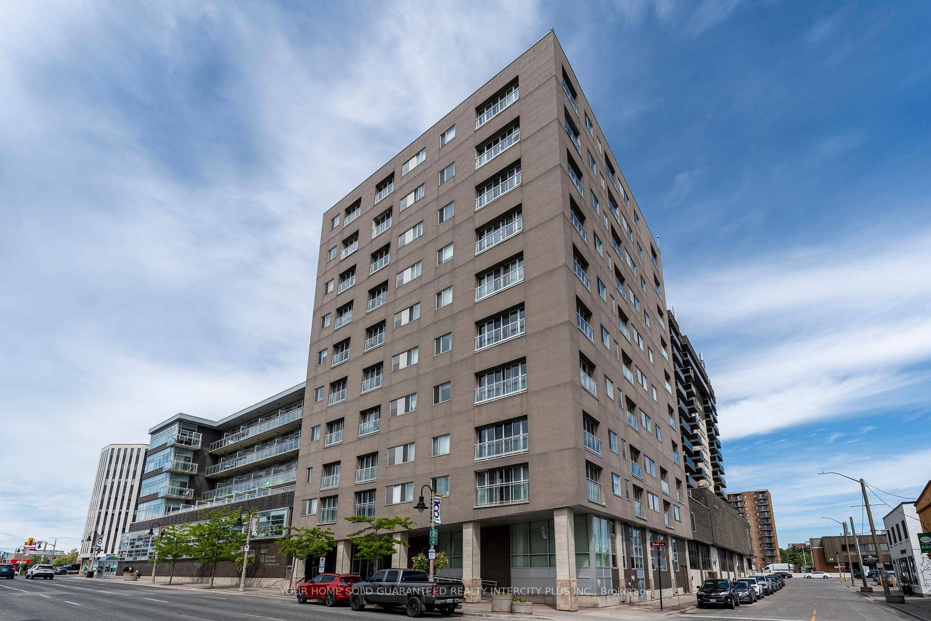 Welcome To 44 Bond Street West, Unit 907 A Bright And Modern 1 Bedroom Plus Den Condo In The Heart Of Downtown Oshawa.