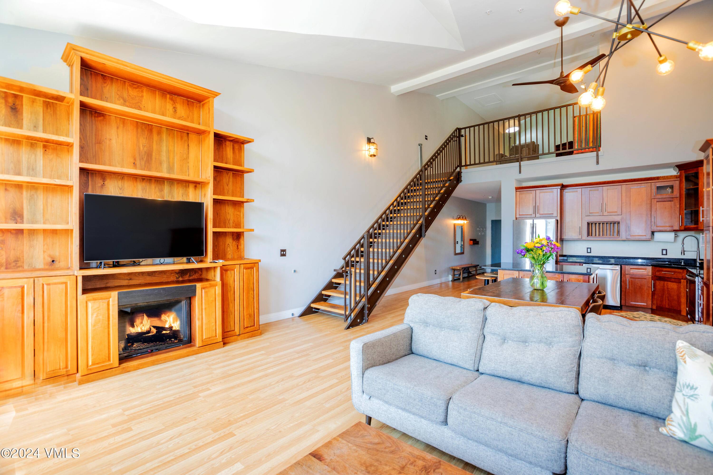 Discover the unparalleled charm of this 2 bedroom, 2 bathroom condo at the Lofts on the Eagle River.