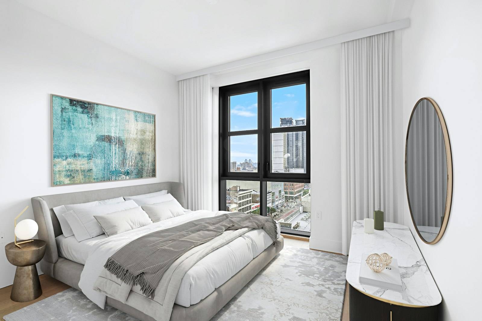 Final Two Homes Remain Immediate Closings This immaculate south east facing 7th floor two bedroom two bath boasts an expansive 15 x 22 living room space with giant floor to ...
