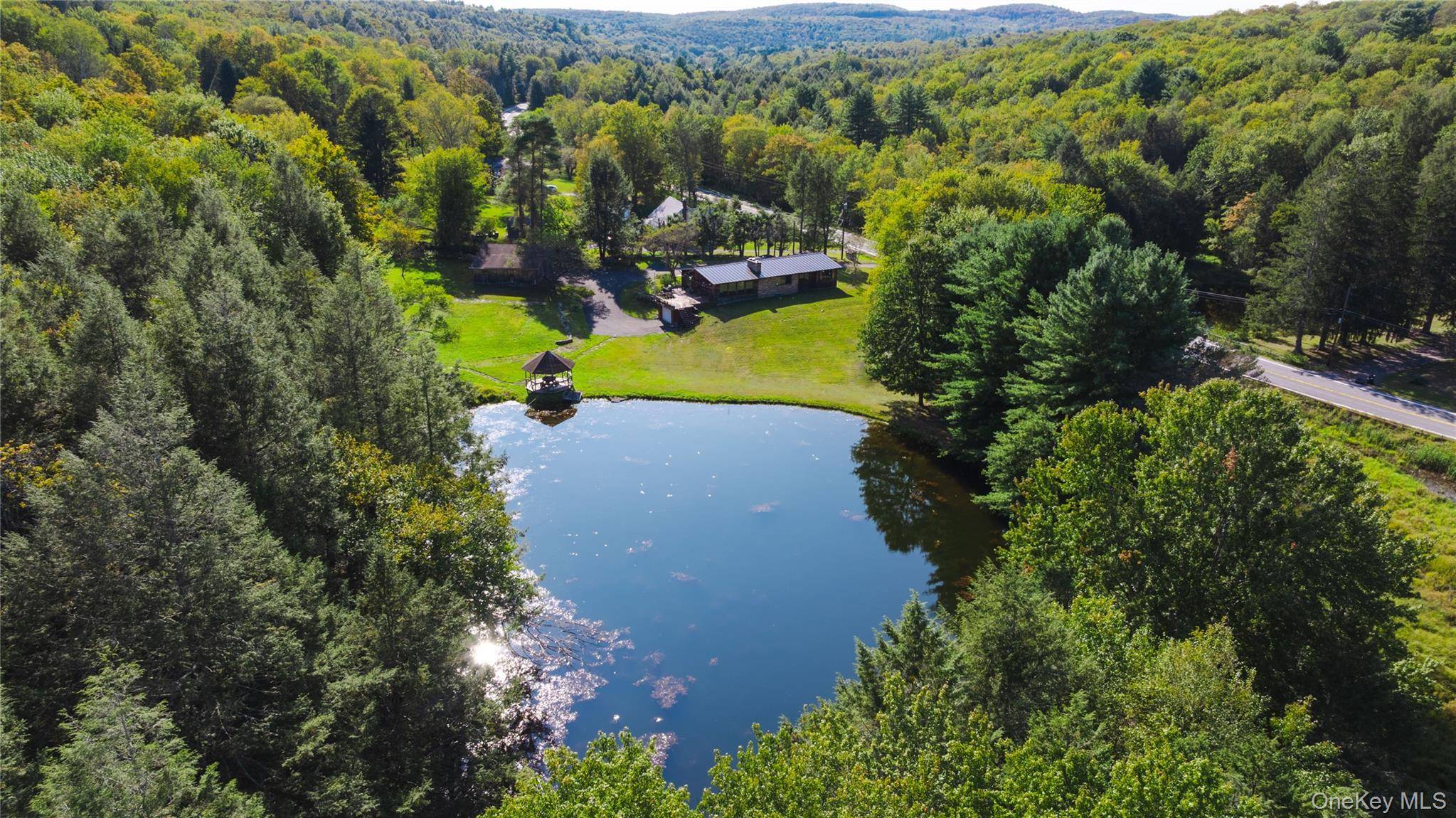 Escape to the serenity of Sullivan County with this modern and cozy 3 bedroom, 2 bathroom rustic ranch perfectly set on 11.