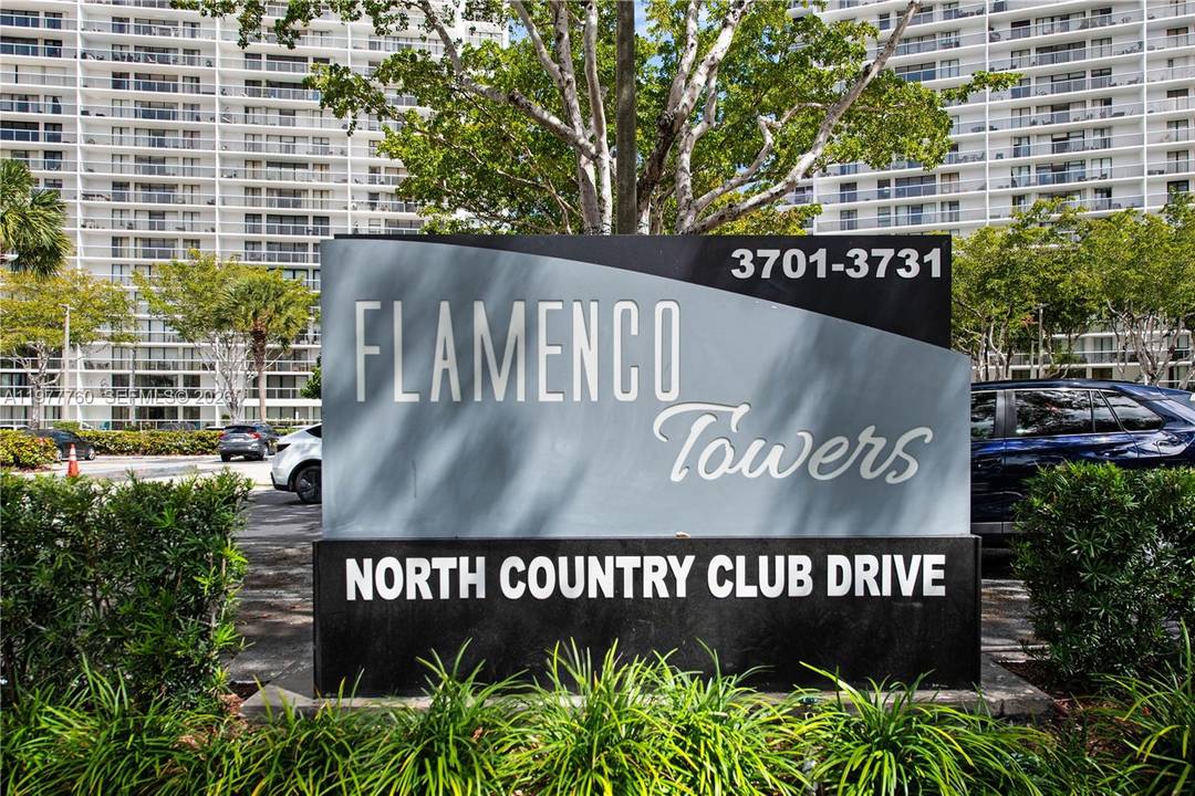GREAT OPPORTUNITY to own an apartment in the well known Flamenco Towers Condominium, located in the prestigious city of Aventura.