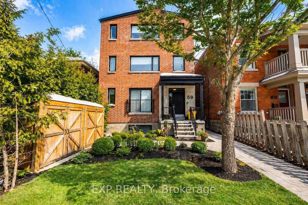Welcome to 59 Concord Street a rare opportunity to acquire a purpose built fourplex in the heart of Sandy Hill, steps to the University of Ottawa and the Rideau Canal.