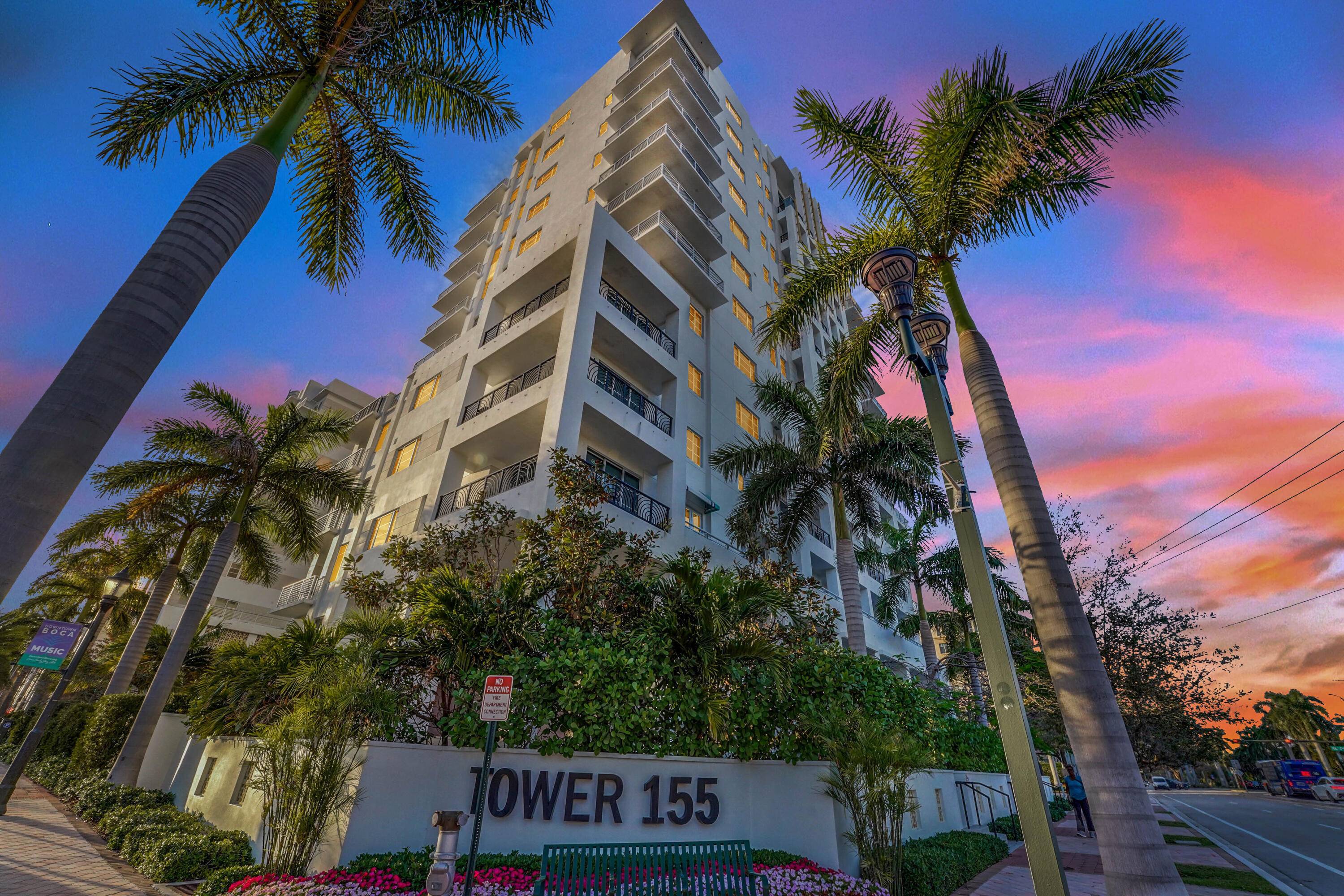 Tower 155 is the pinnacle of full service luxury living in Boca Raton.