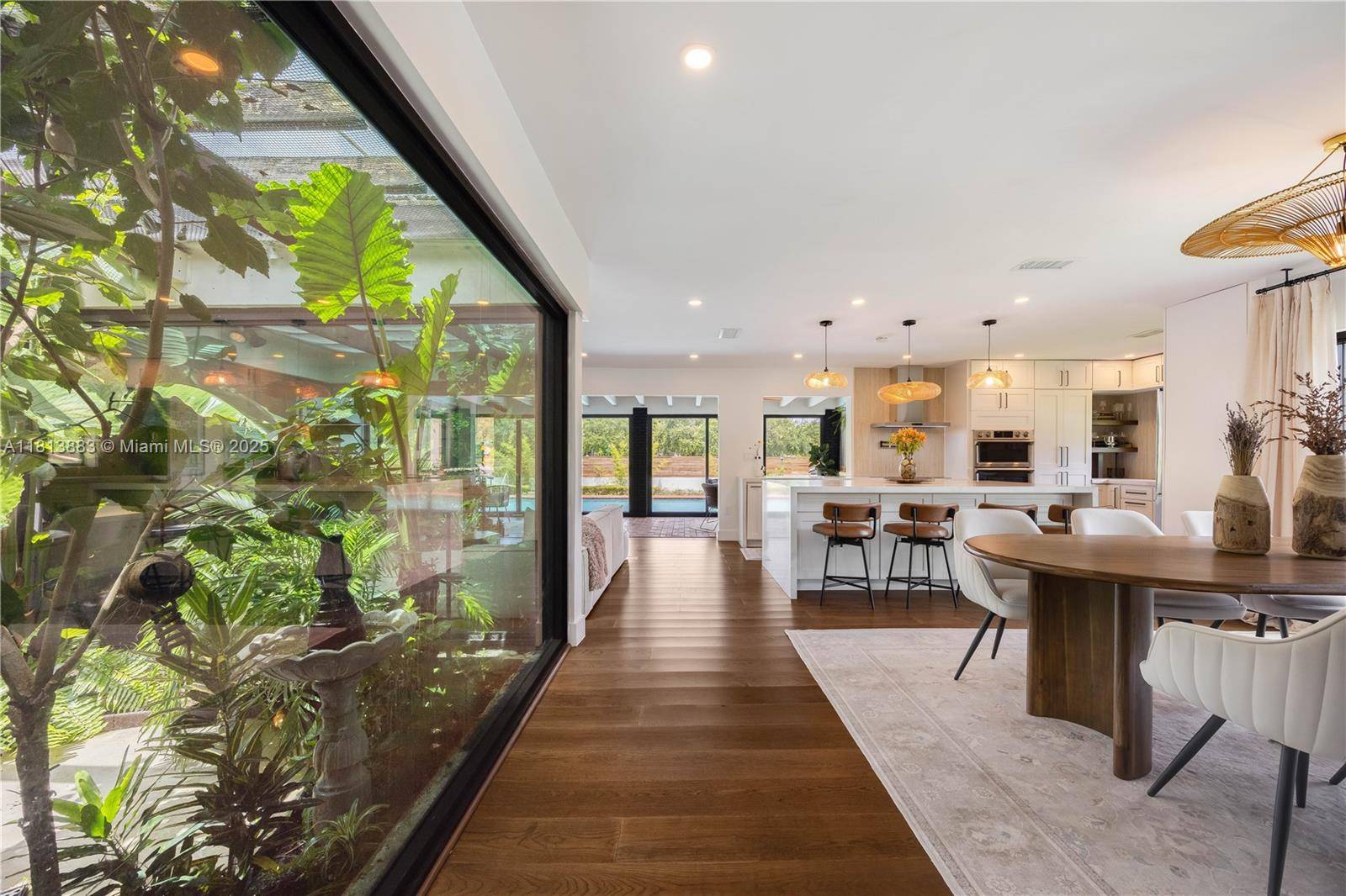 Meticulously renovated amp ; fully turnkey, this 4BD office 3BA home is set on a 25, 000 ft2 cul de sac lot.