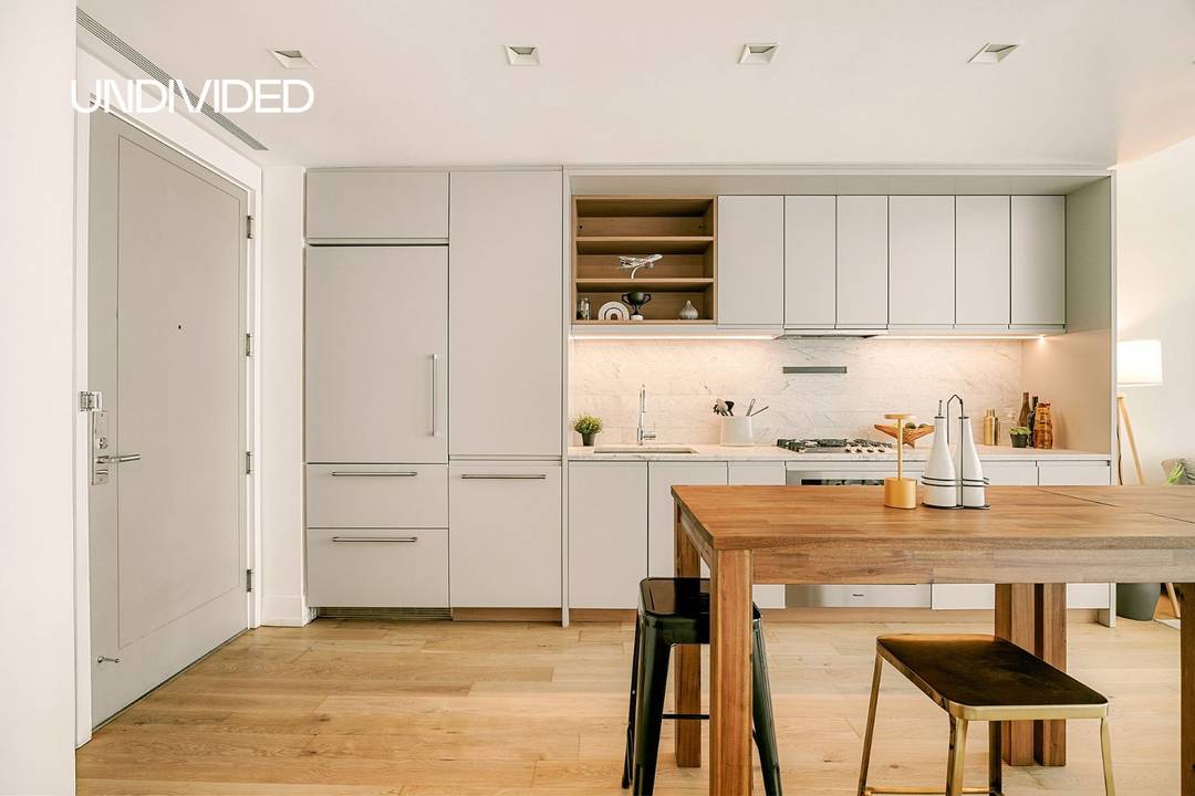 Residence 326 at 550 Vanderbilt Avenue is one of the larger one bedroom, one bathroom layouts in the building, set within one of Brooklyn's most architecturally considered condominiums.