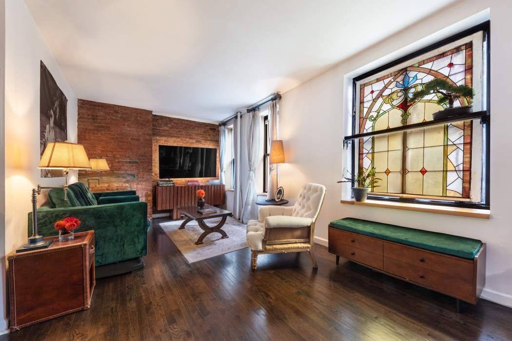 Nestled on a quiet, tree lined street, Apartment 6 is a remarkably spacious one bedroom home infused with warmth and character.