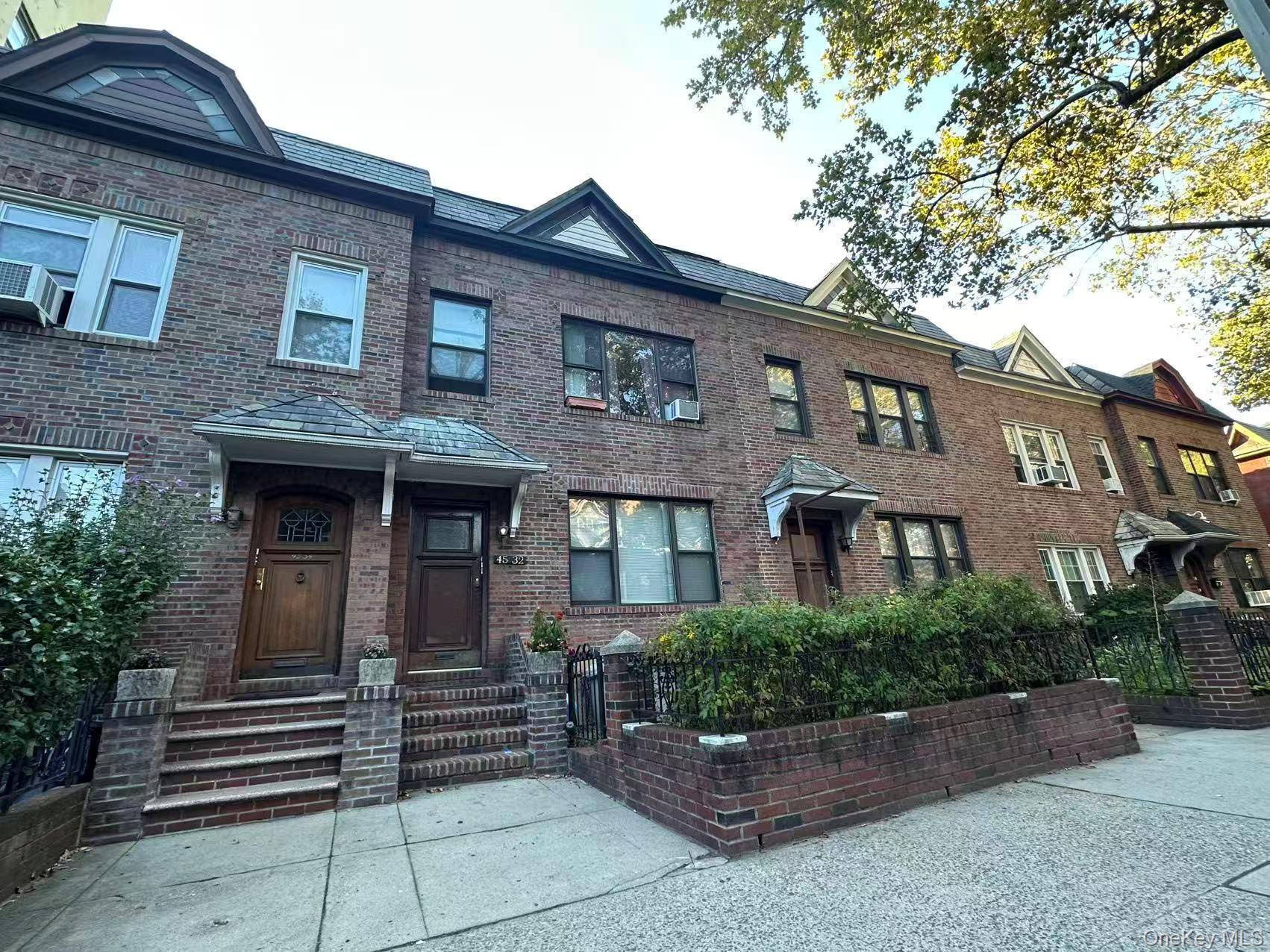 Introducing a solid brick two family home in the highly desirable neighborhood of Sunnyside, Queens !