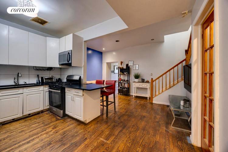 This beautiful two family brick home is located in Ocean Hill, Brooklyn.