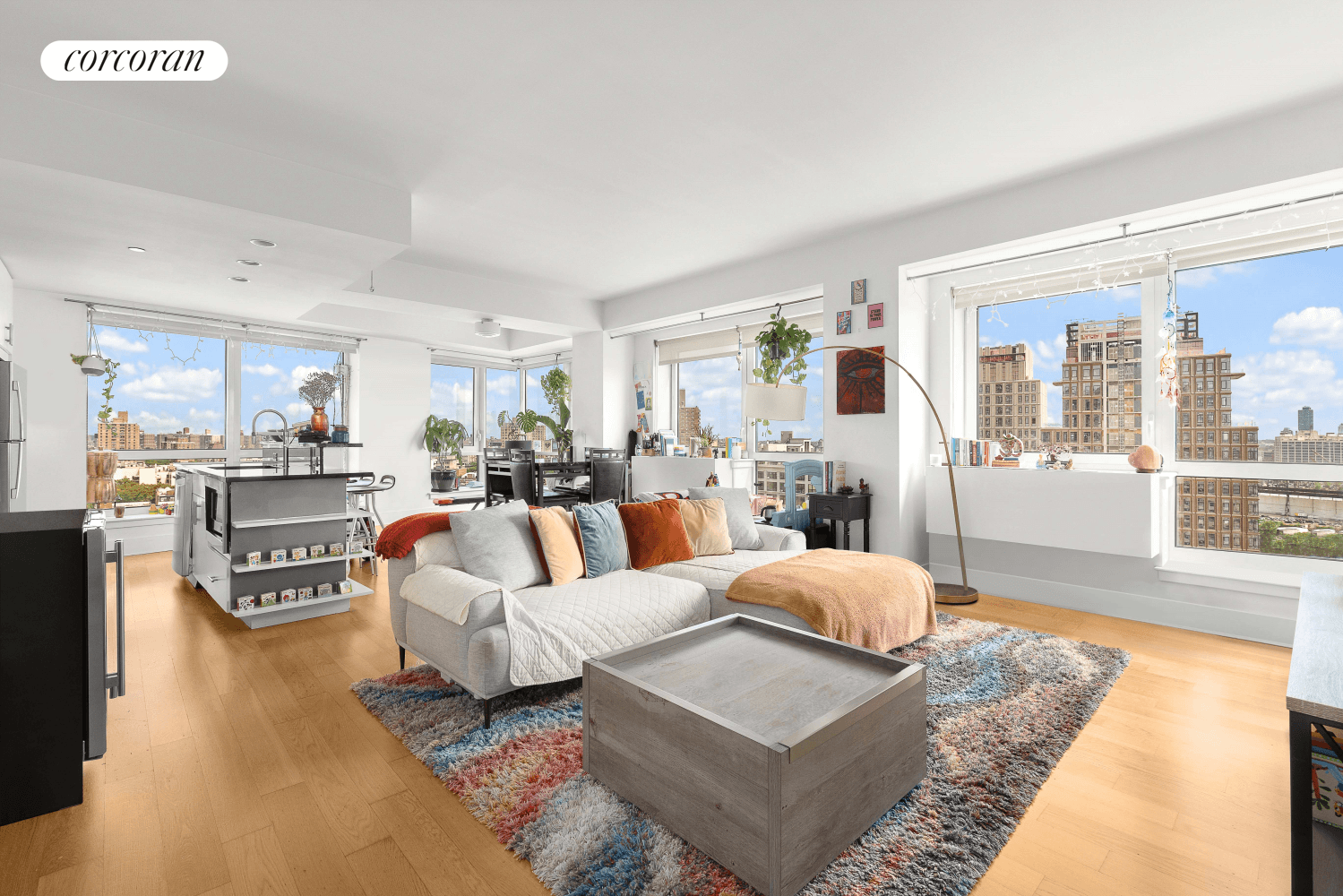 Welcome home to a spacious, bright and perfectly laid out two bedroom, two bathroom home with open views across Brooklyn and Manhattan perched high on the 19th floor on the ...