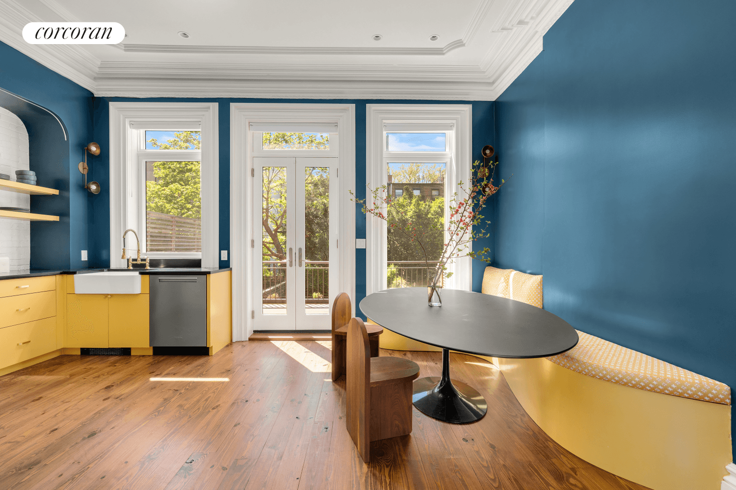 Welcome to 216 Adelphi Street, a beautifully restored four story brownstone located in the heart of Fort Greene.