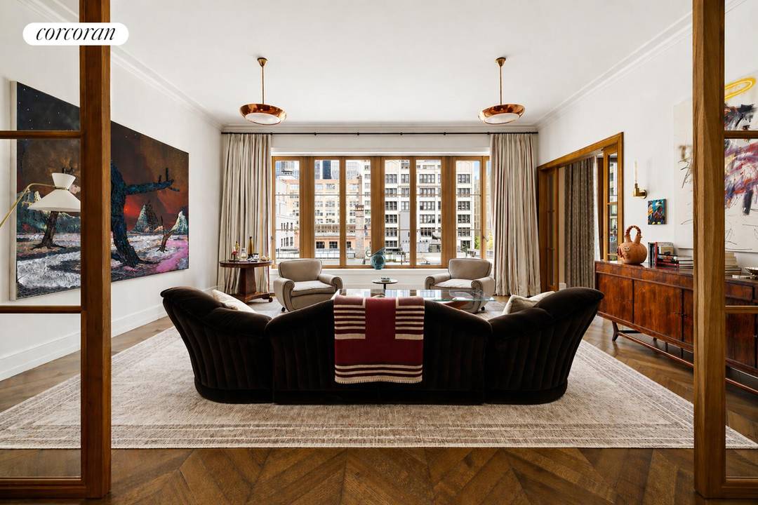 Residence 6E at The Fitzroy Roman and Williams' iconic, full service condominium in the heart of West Chelsea.