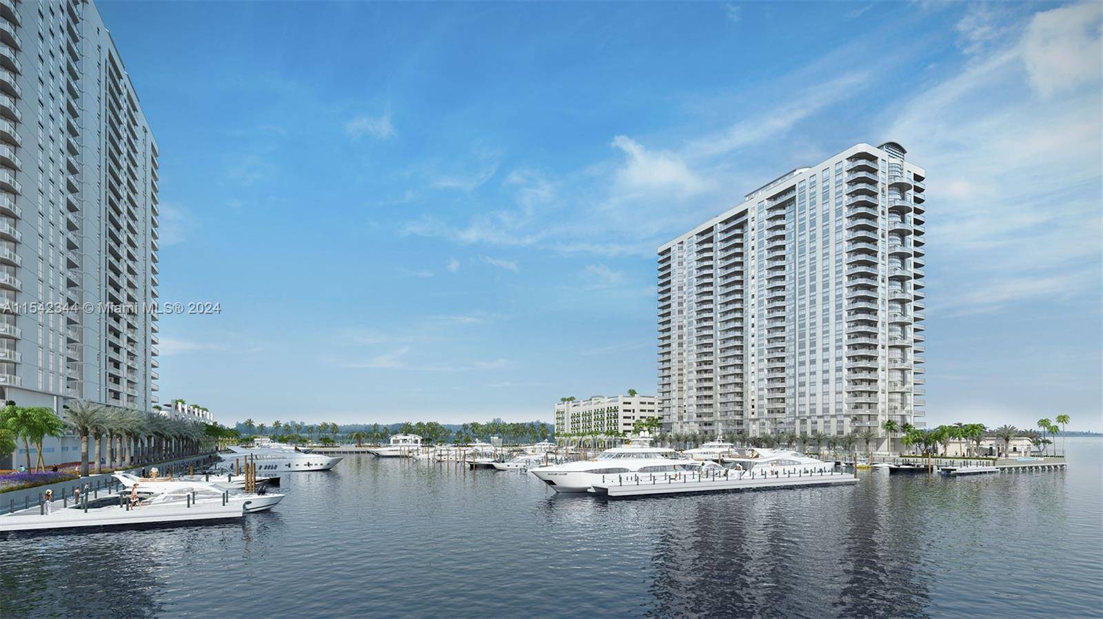 Experience luxury yachting at the Marina Palms Yacht Club in North Miami Beach.