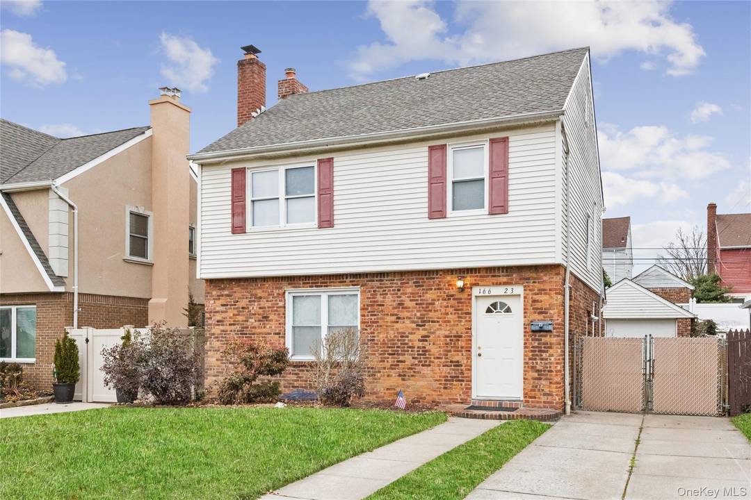 This Whitestone Colonial Home Has An Entry Foyer That Leads To A Charming Living Room With A Real Wood Burning Fireplace.