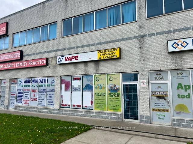 Excellent retail space on the south west corner of Albion Rd.