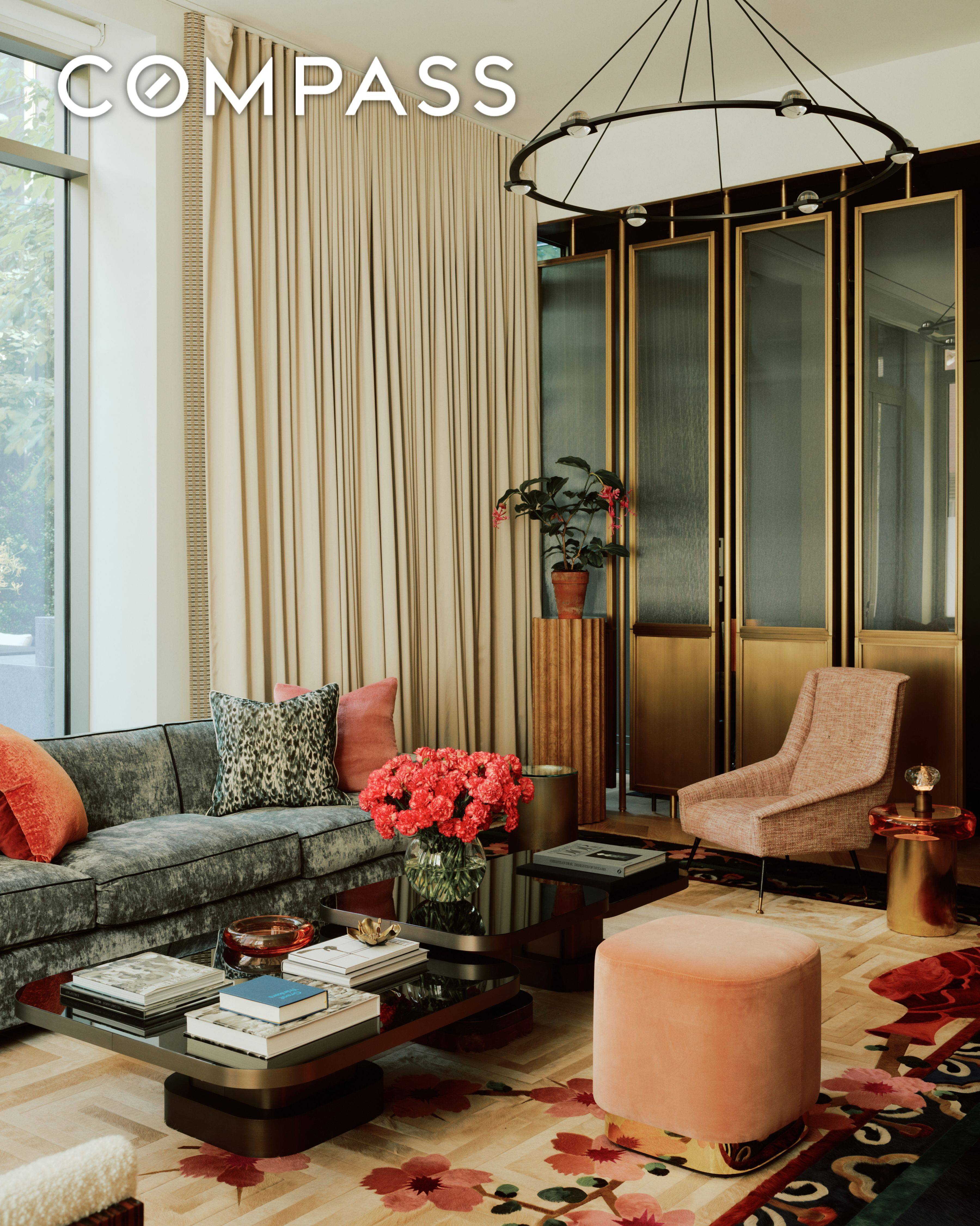 Featured in Architectural Digest, this stunning turnkey home combines incredible light and scale, all while nestled in a boutique full service condo with parking in the West Village.