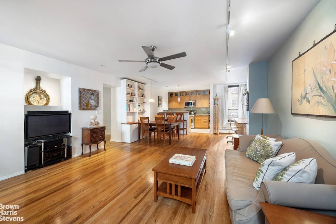 Welcome home to Apartment 1GN at The Schuyler Arms a relaxed and spacious duplex just steps from Riverside Park.