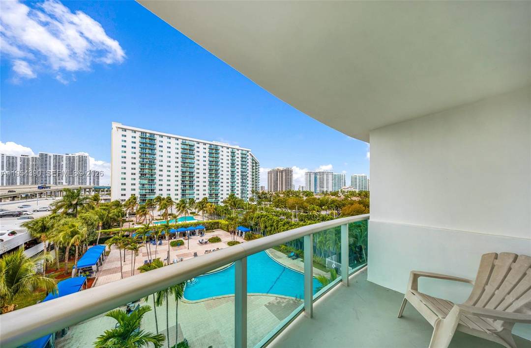 Spacious 2 bedroom, 2 bath condominium in the heart of Sunny Isles Beach offering 1, 550 square feet of living space with beautiful city views This light filled residence features ...