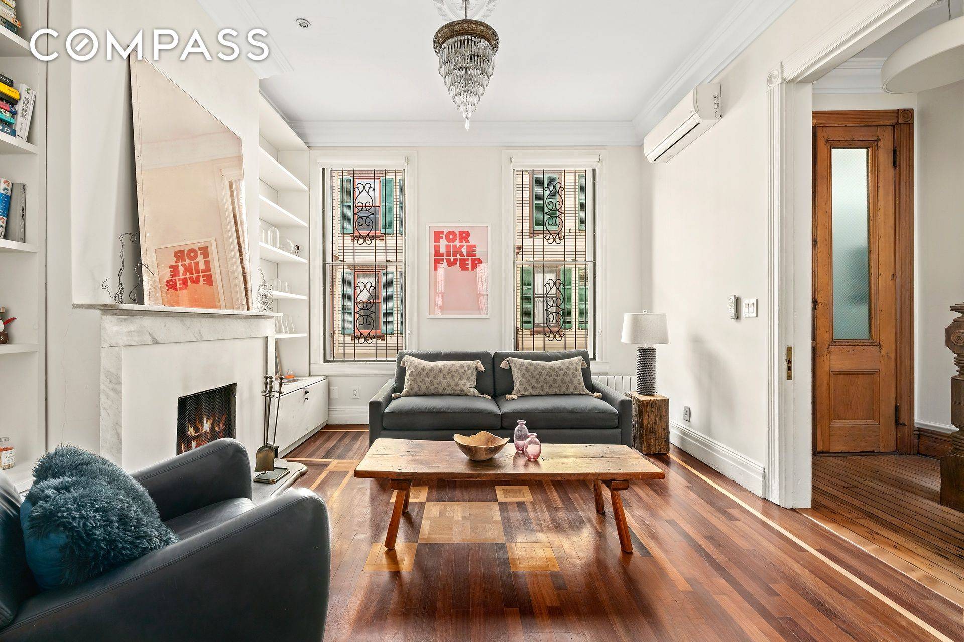 Contemporary designer finishes meet Manhattan history in this masterfully renovated 1887 Victorian row house nestled in Sylvan Terrace one of the most admired historic enclaves in all of New York ...