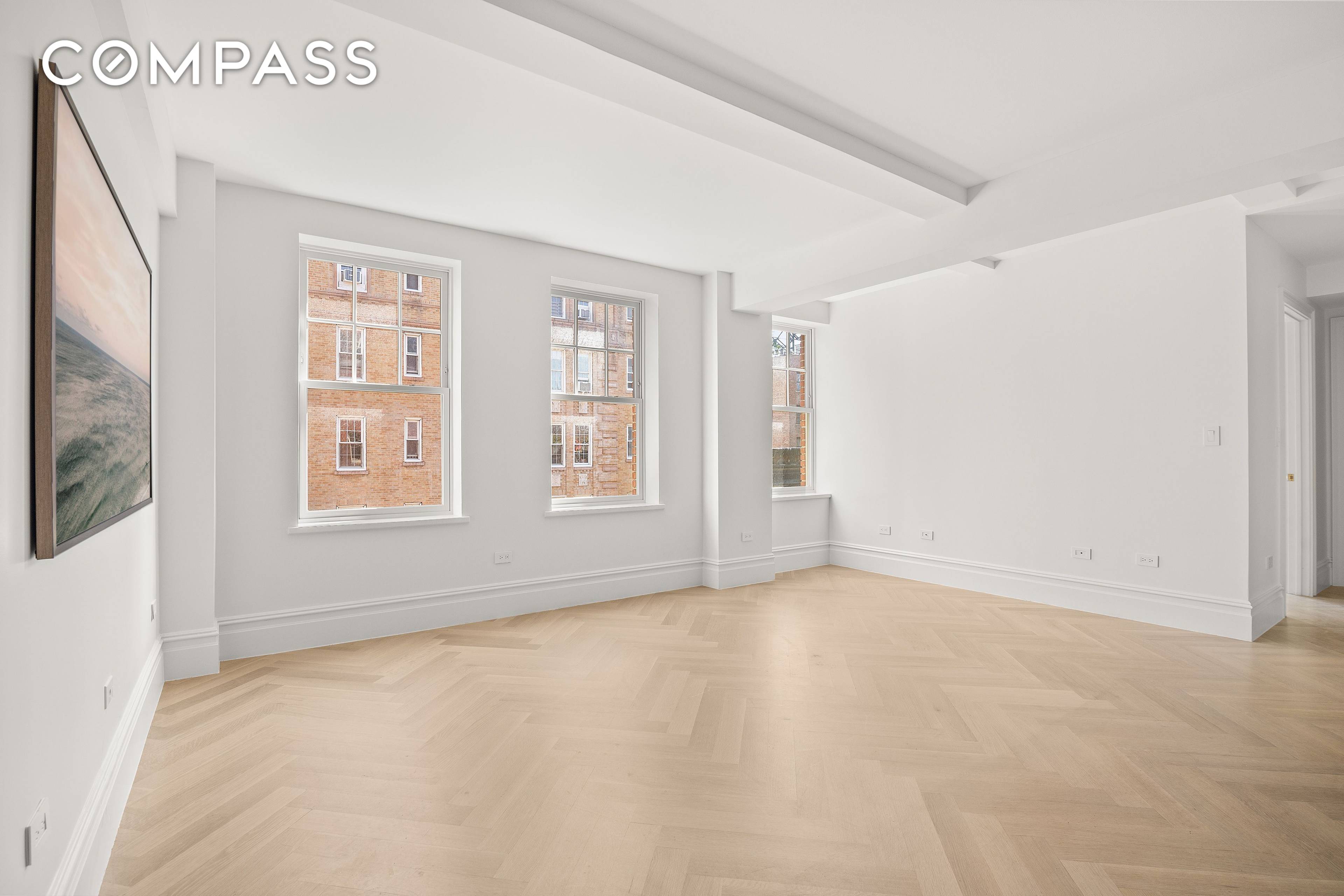 This generously proportioned two bedroom, spanning an impressive 1, 048 square feet, seamlessly blends tasteful elegance with modern comforts.