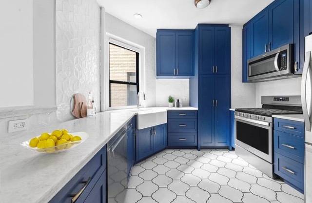 Enjoy spacious pre war living in this large corner co op with low maintenance costs, a fully gut renovated kitchen, and close proximity to lovely parks, a diverse dining scene, ...