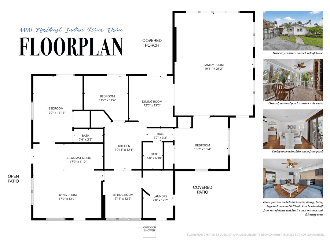 Welcome home to the best of Indian River living where over 100' of pristine, ocean access shore and 1.