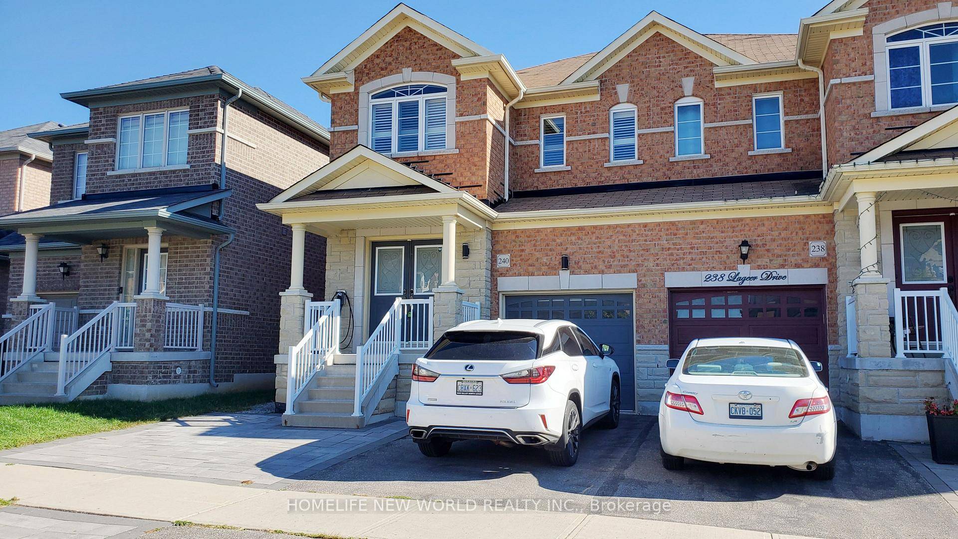 New Painted Semi Detached With Beautiful And Bright Bedrooms With Large Windows.
