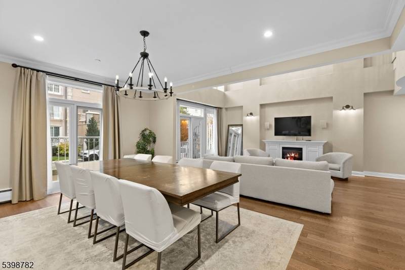 Elegantly renovated duplex offering 2, 180 square feet of sophisticated living space.