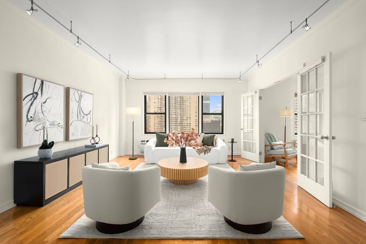 Stunning and spacious 2 bedroom 2 bath home on the Penthouse level of the Devon Condominium.