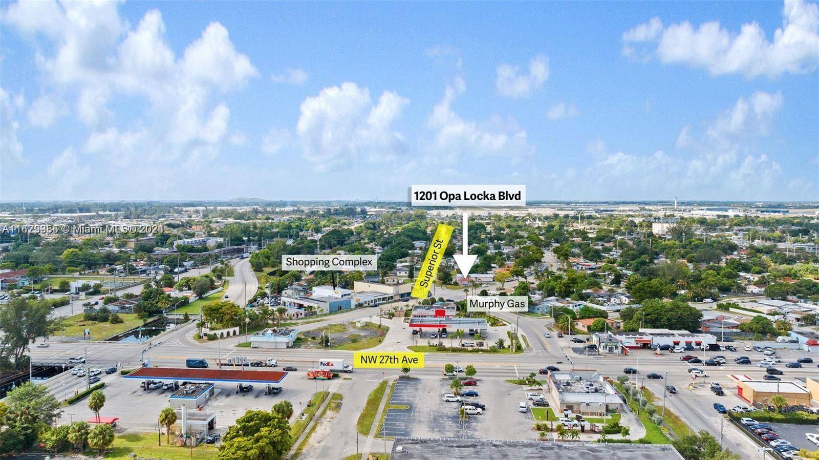This property is zoned residential as well as commercial B2 use.