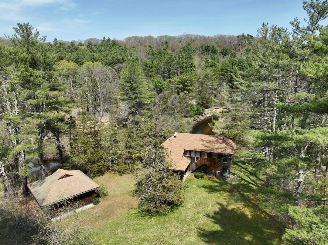 Enchanting Riverside Retreat in Falls Village Nestled along the banks of the Hollenbeck River, this contemporary home at 185 Route 63 offers a serene sanctuary where nature and architecture become ...