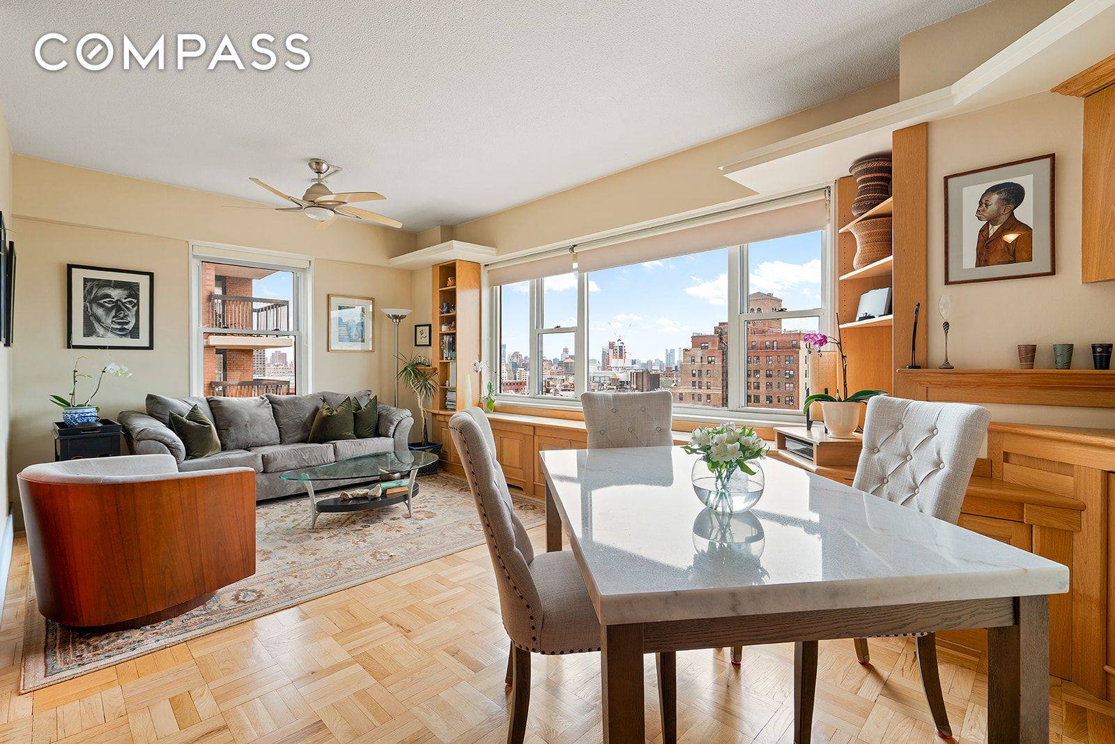 Residence 20B is located in the esteemed Georgetown Plaza, situated in prime Greenwich Village.
